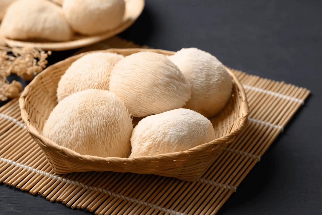 Lion's Mane mushroom. Supports Nerve Growth Factor and neural pathways.